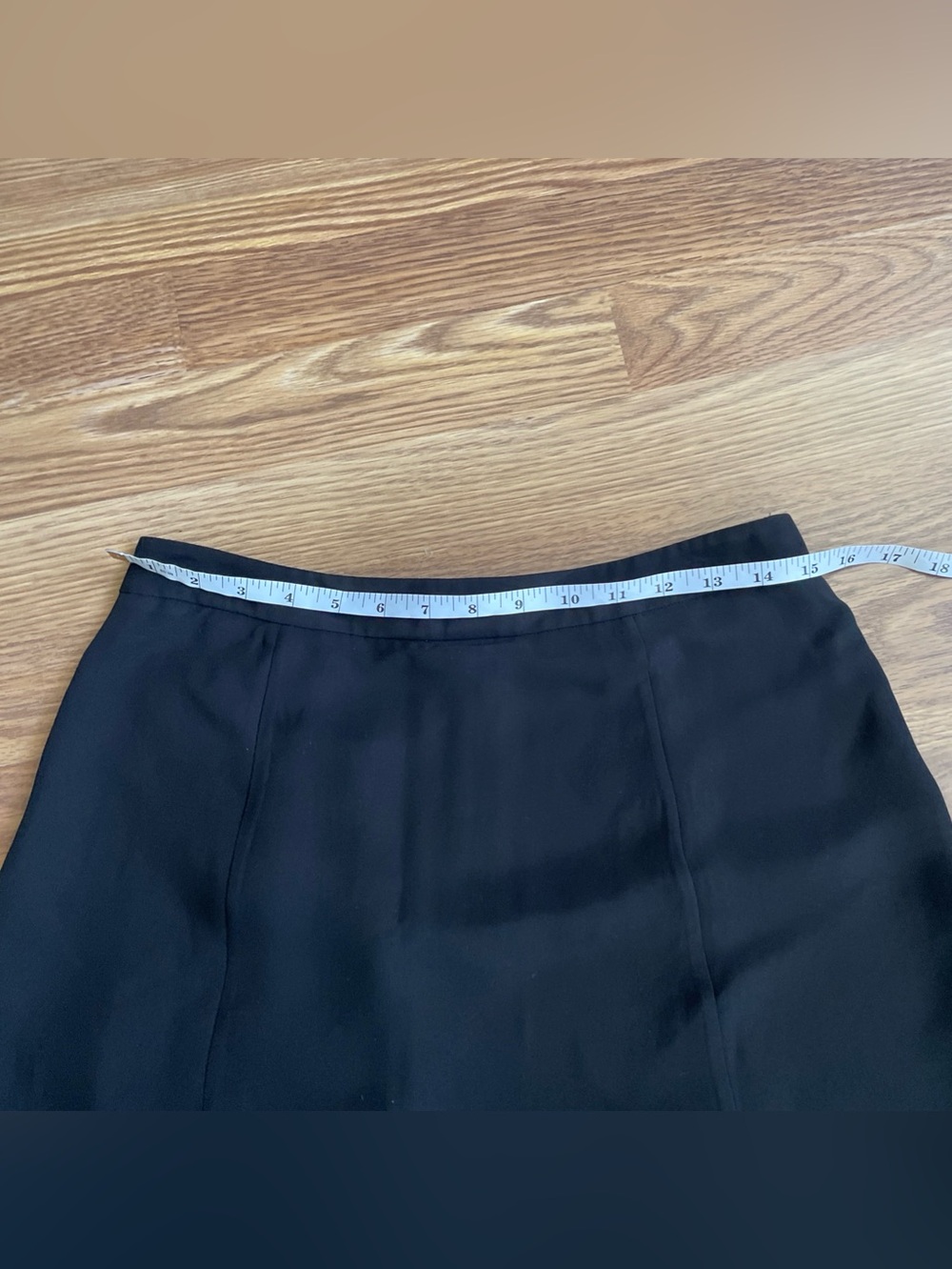 Magaschoni Collection Black Silk Blend Pencil Skirt Knee Length Lined NWOT Sz 8 - Picture 5 of 9